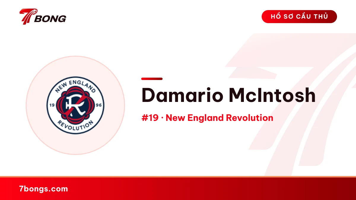 Damario McIntosh — New England Revolution