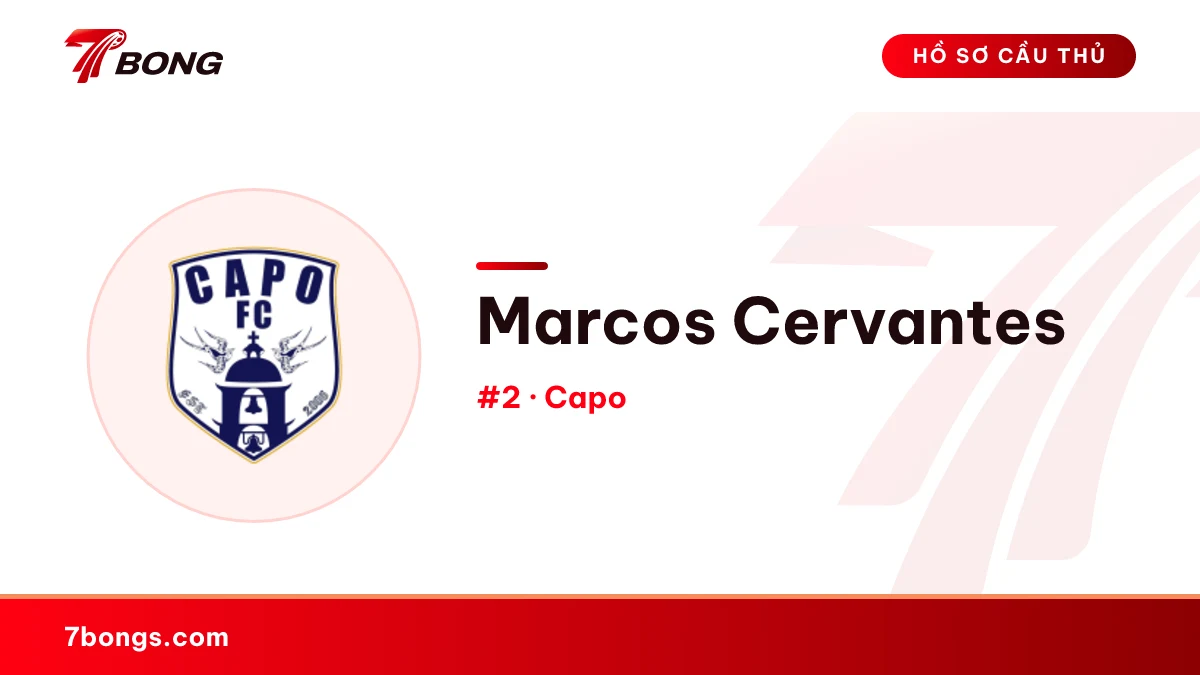 Marcos Cervantes — Capo