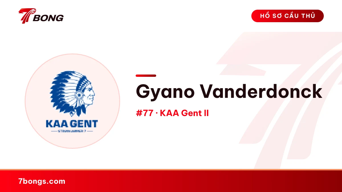 Gyano Vanderdonck — KAA Gent II