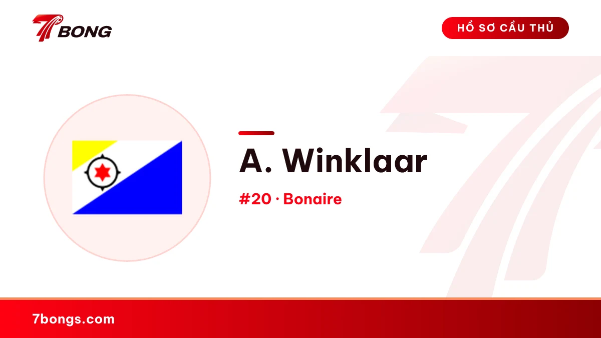 A. Winklaar — Bonaire