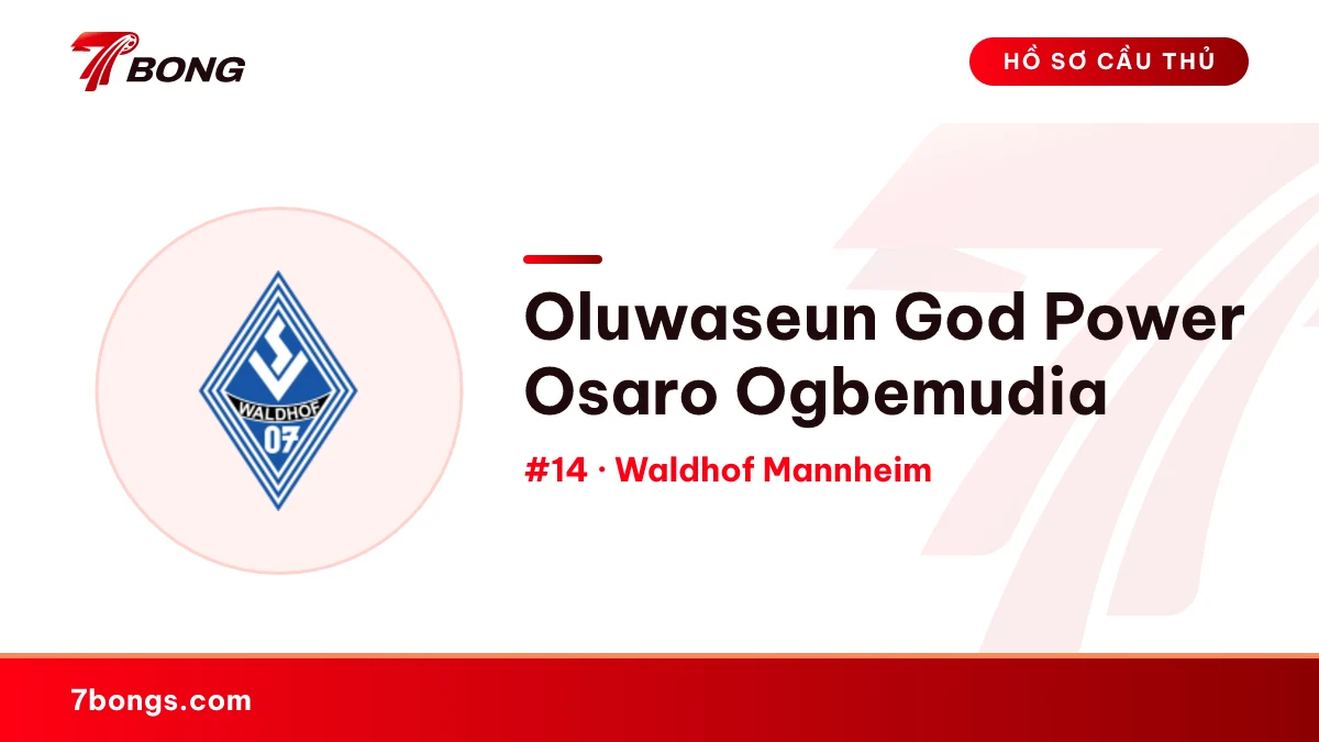 Oluwaseun God Power Osaro Ogbemudia — Waldhof Mannheim
