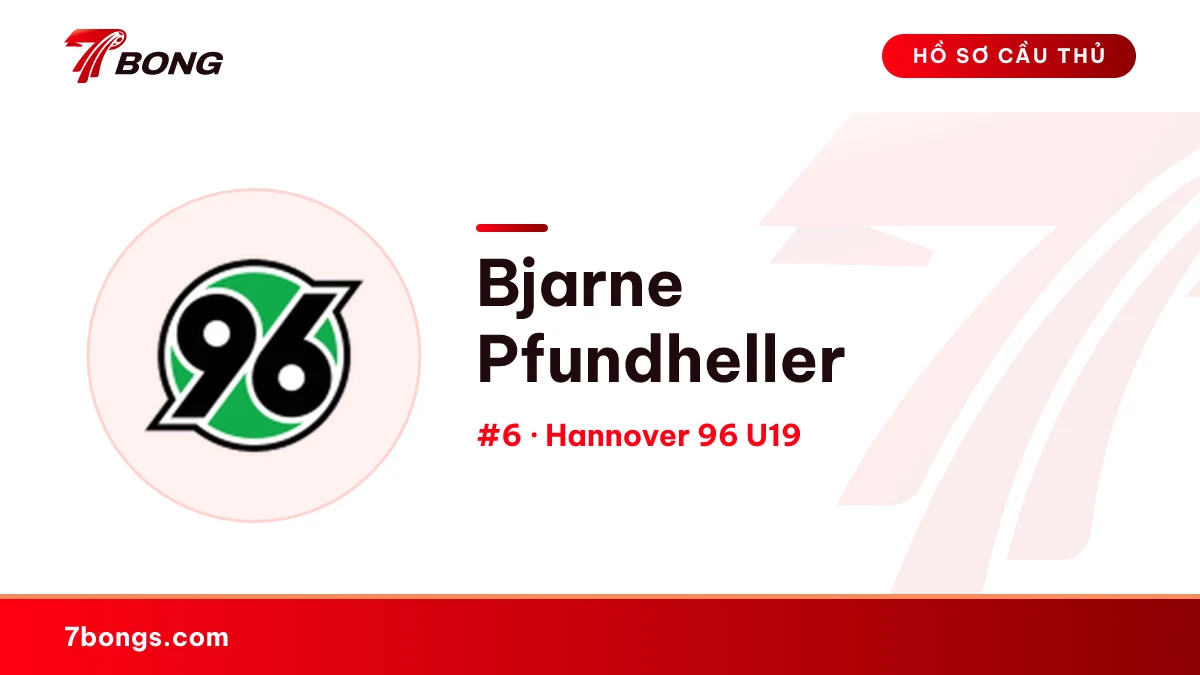Bjarne Pfundheller — Hannover 96 U19