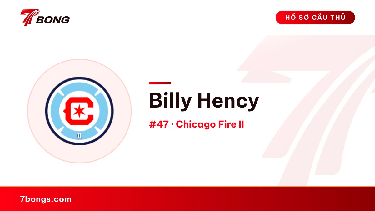 Billy Hency — Chicago Fire II
