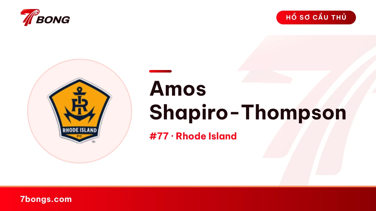 Amos Shapiro-Thompson — Rhode Island