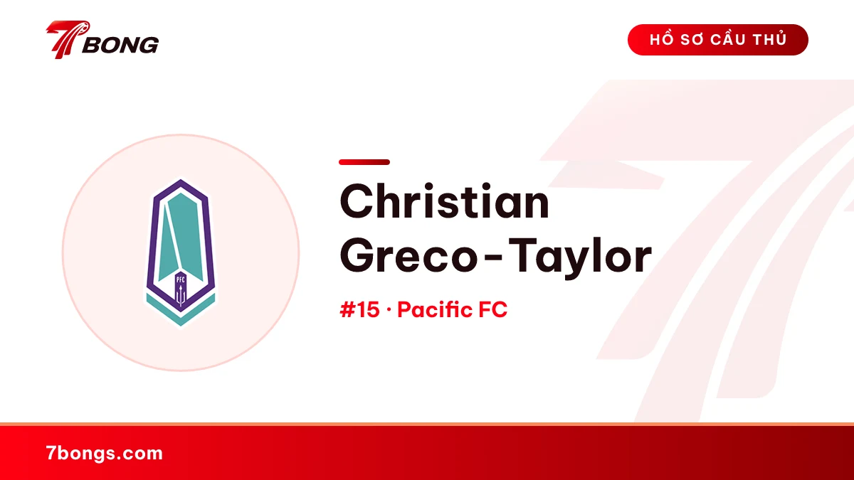 Christian Greco-Taylor — Pacific FC