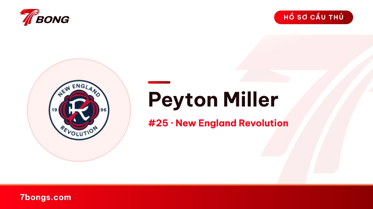 Peyton Miller — New England Revolution