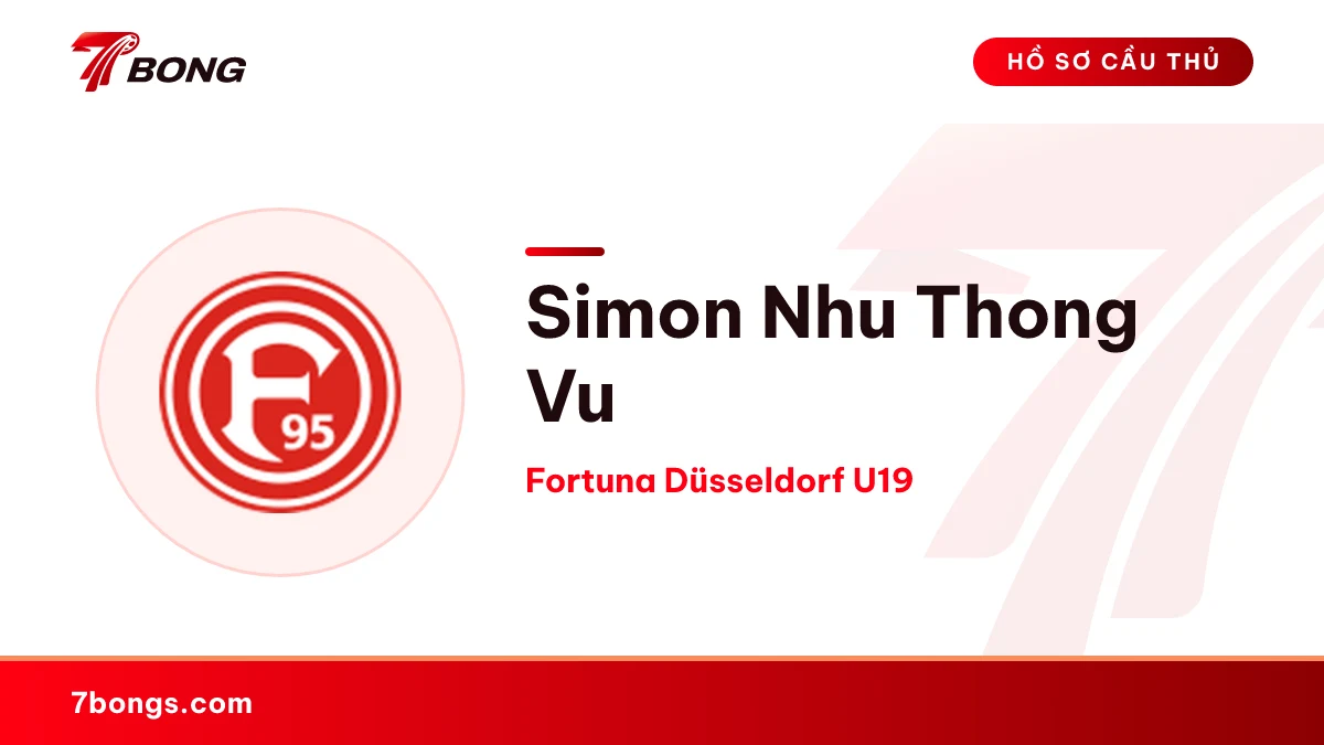 Simon Nhu Thong Vu — Fortuna Düsseldorf U19