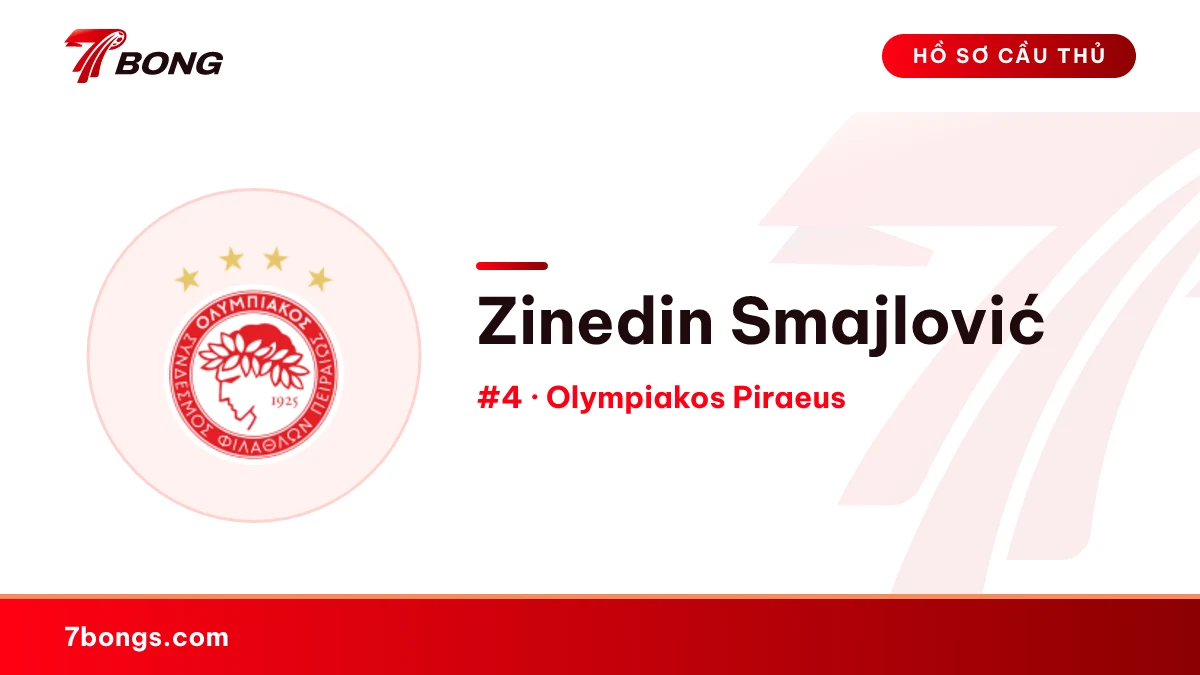 Zinedin Smajlović — Olympiakos Piraeus