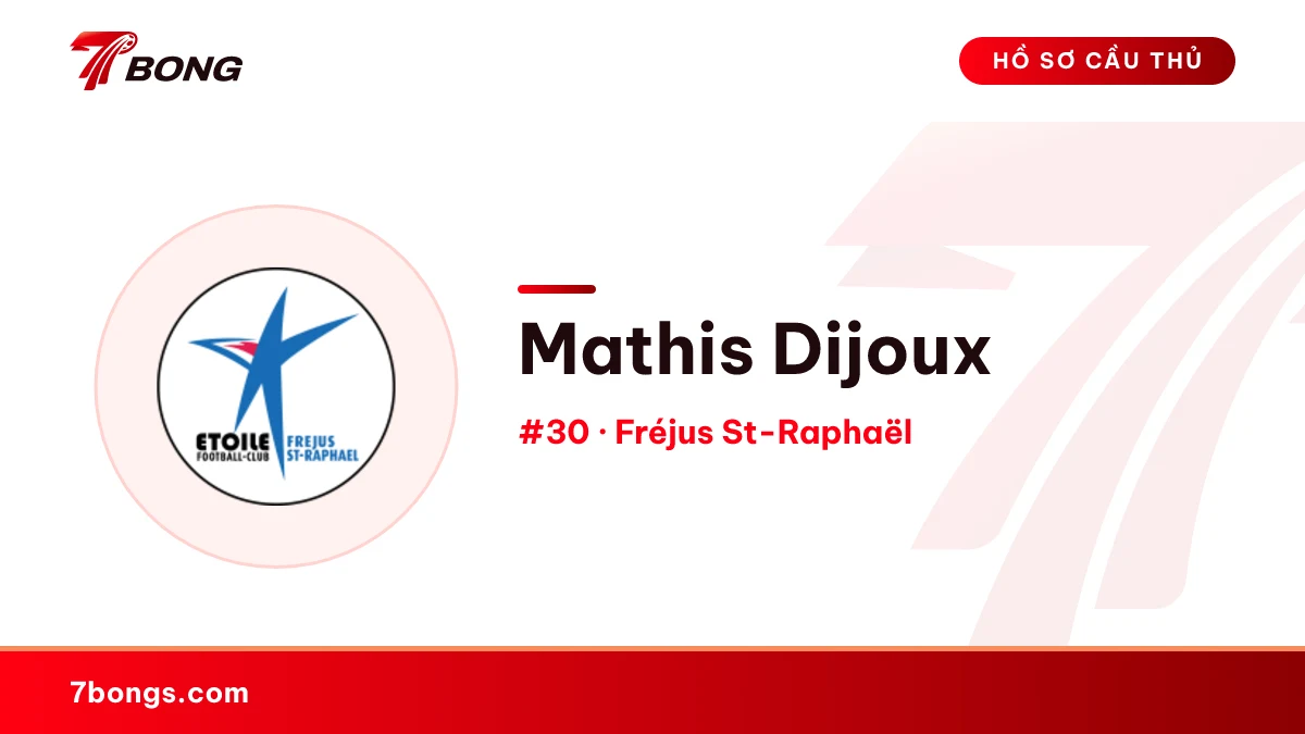 Mathis Dijoux — Fréjus St-Raphaël