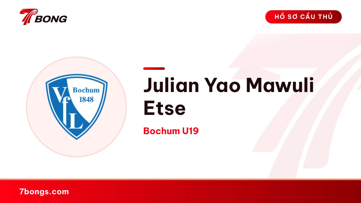 Julian Yao Mawuli Etse — Bochum U19