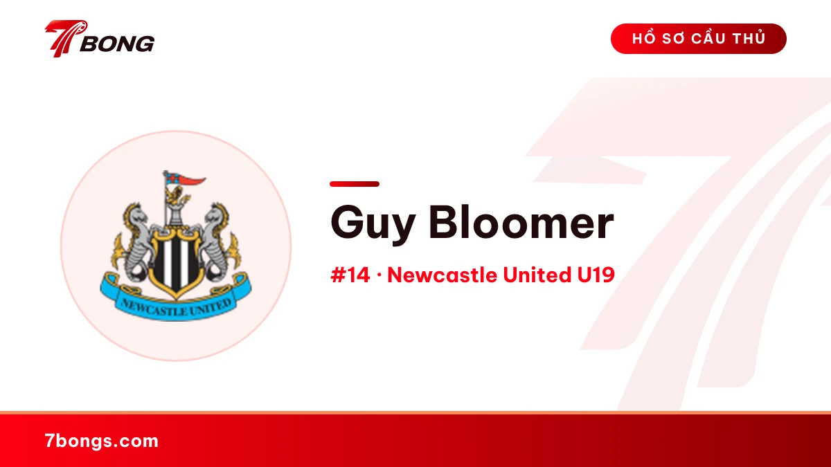 Guy Bloomer — Newcastle United U19