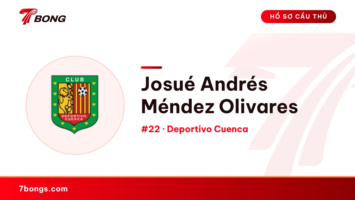 Josué Andrés Méndez Olivares — Deportivo Cuenca