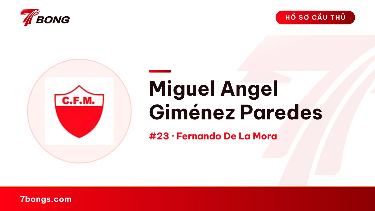 Miguel Angel Giménez Paredes — Fernando De La Mora