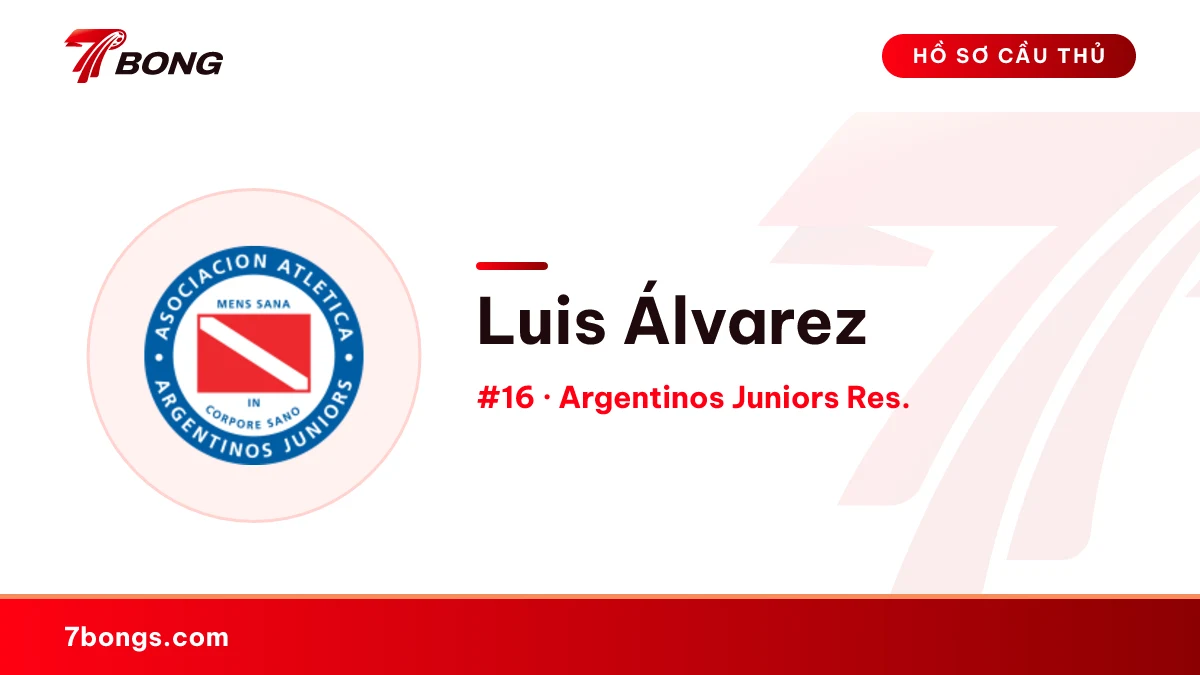 Luis Álvarez — Argentinos Juniors Res.