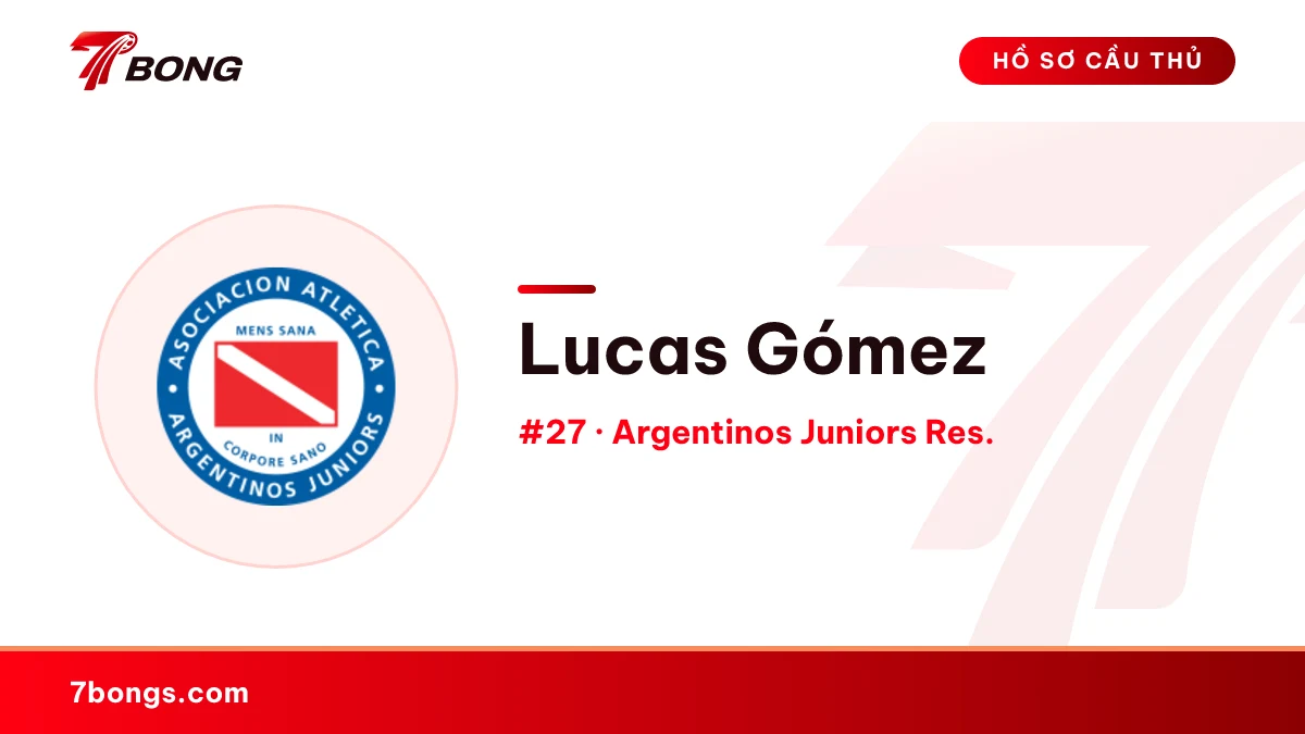 Lucas Gómez — Argentinos Juniors Res.