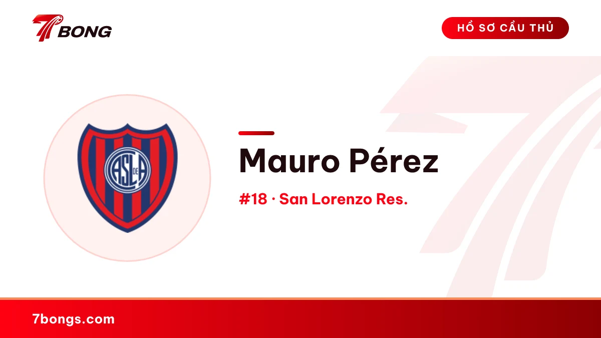 Mauro Pérez — San Lorenzo Res.
