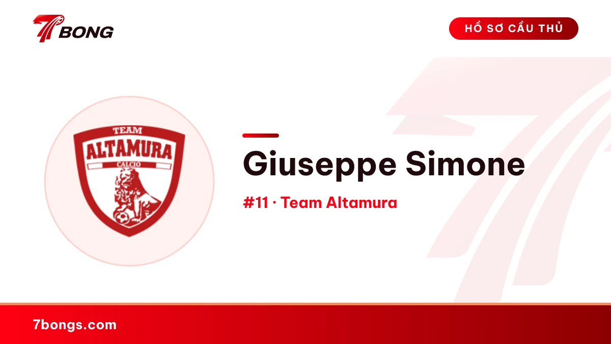 Giuseppe Simone — Team Altamura