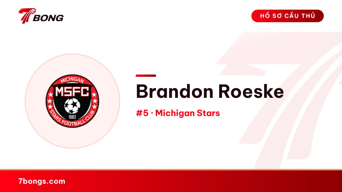 Brandon Roeske — Michigan Stars