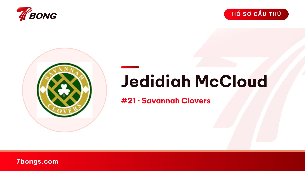 Jedidiah McCloud — Savannah Clovers