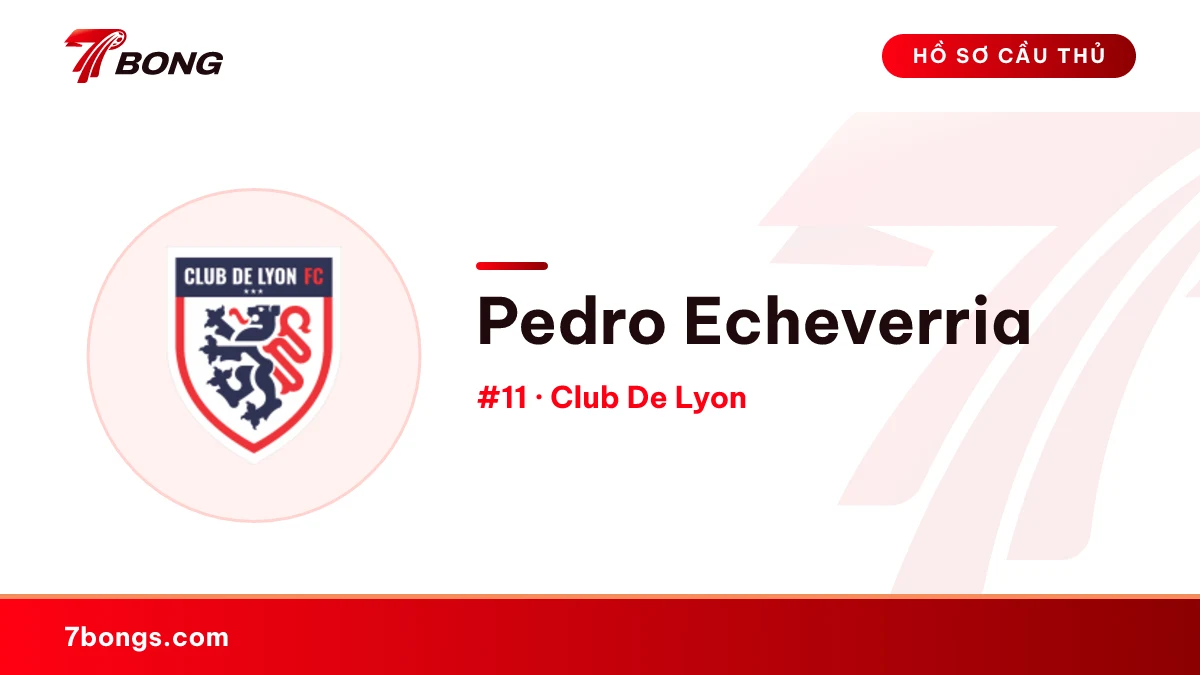 Pedro Echeverria — Club De Lyon