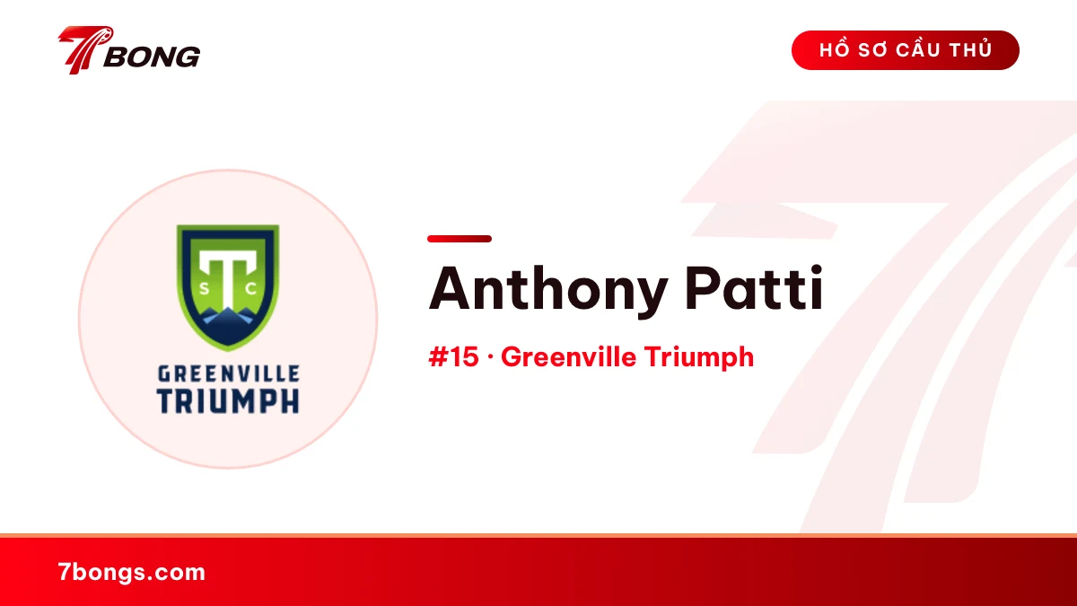 Anthony Patti — Greenville Triumph