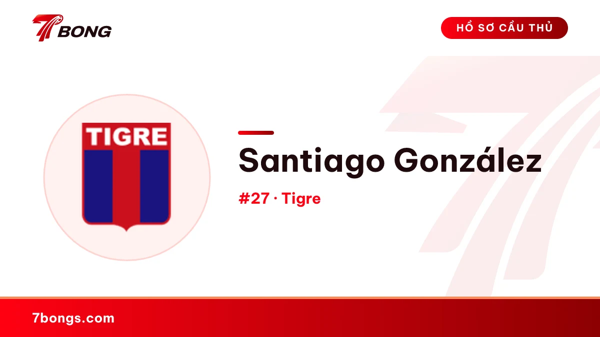 Santiago González — Tigre