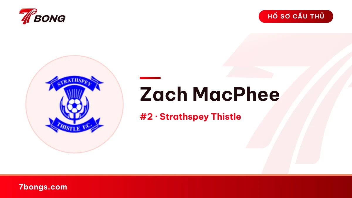 Zach MacPhee — Strathspey Thistle