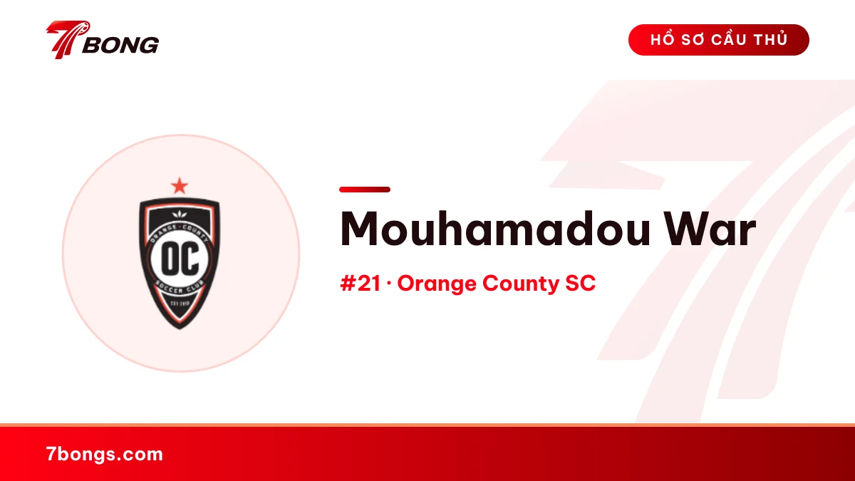 Mouhamadou War — Orange County SC