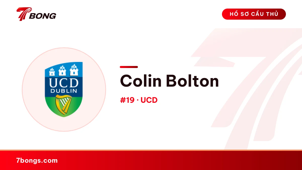 Colin Bolton — UCD
