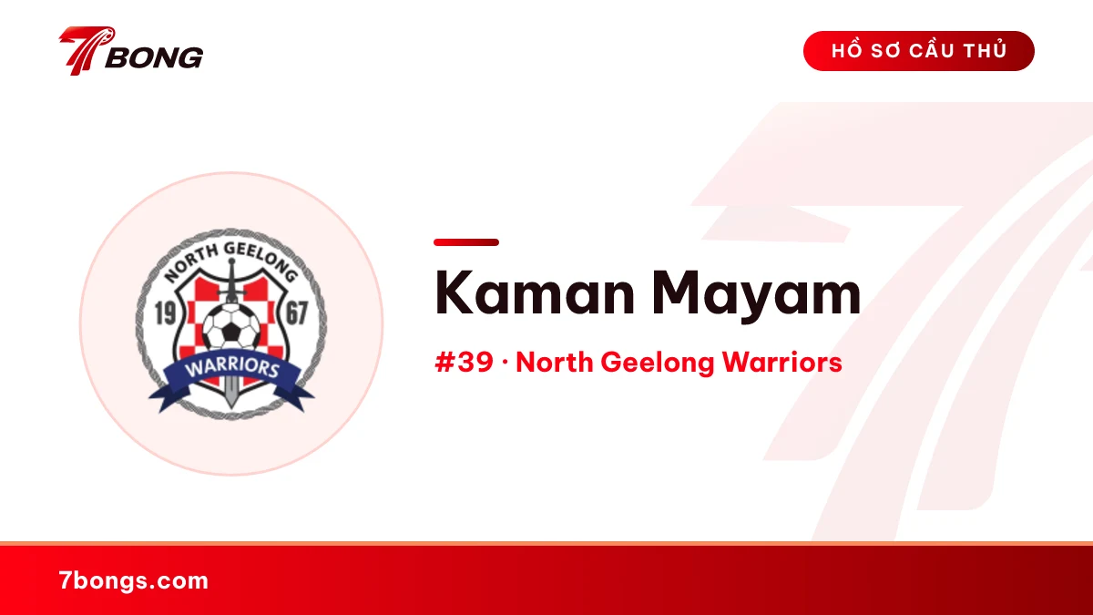 Kaman Mayam — North Geelong Warriors