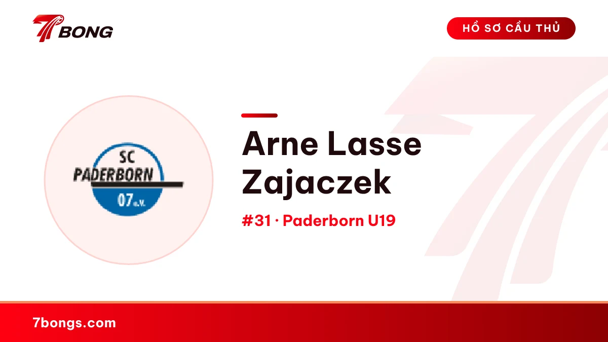 Arne Lasse Zajaczek — Paderborn U19