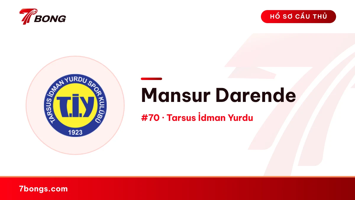 Mansur Darende — Tarsus İdman Yurdu