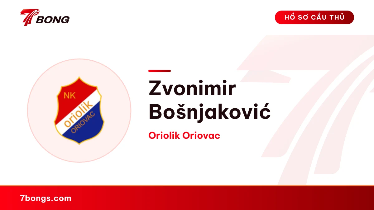 Zvonimir Bošnjaković — Oriolik Oriovac