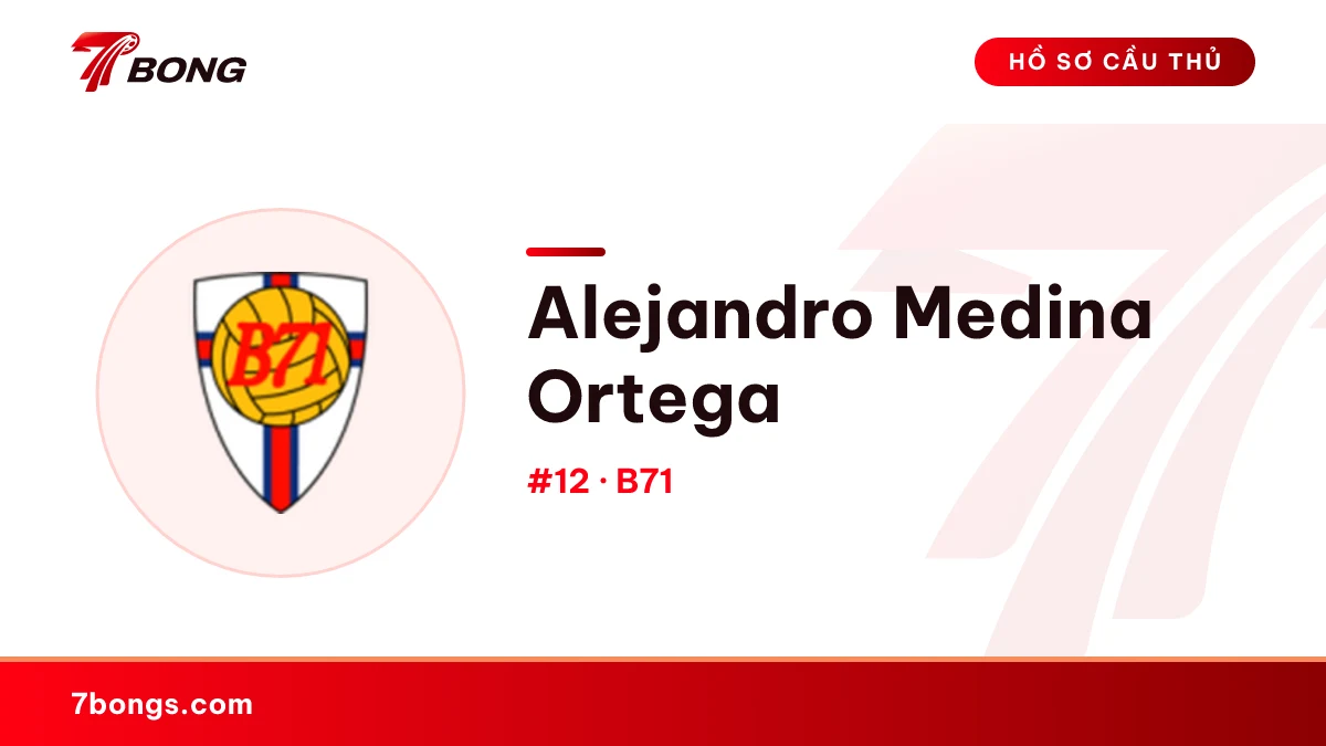 Alejandro Medina Ortega — B71