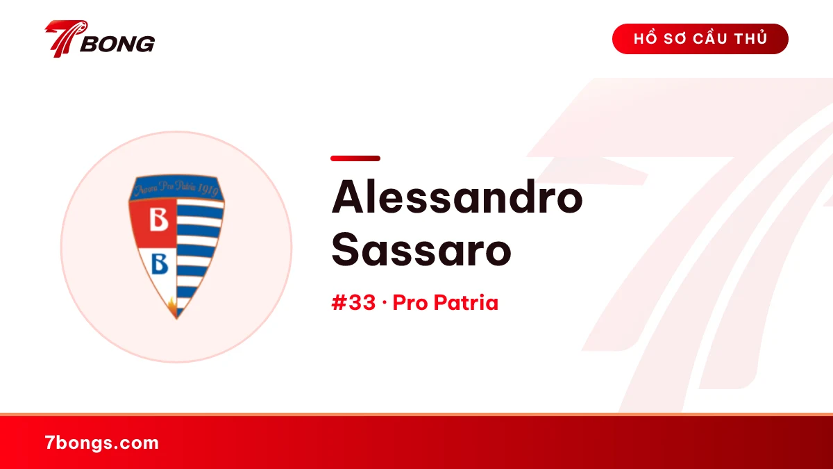 Alessandro Sassaro — Pro Patria