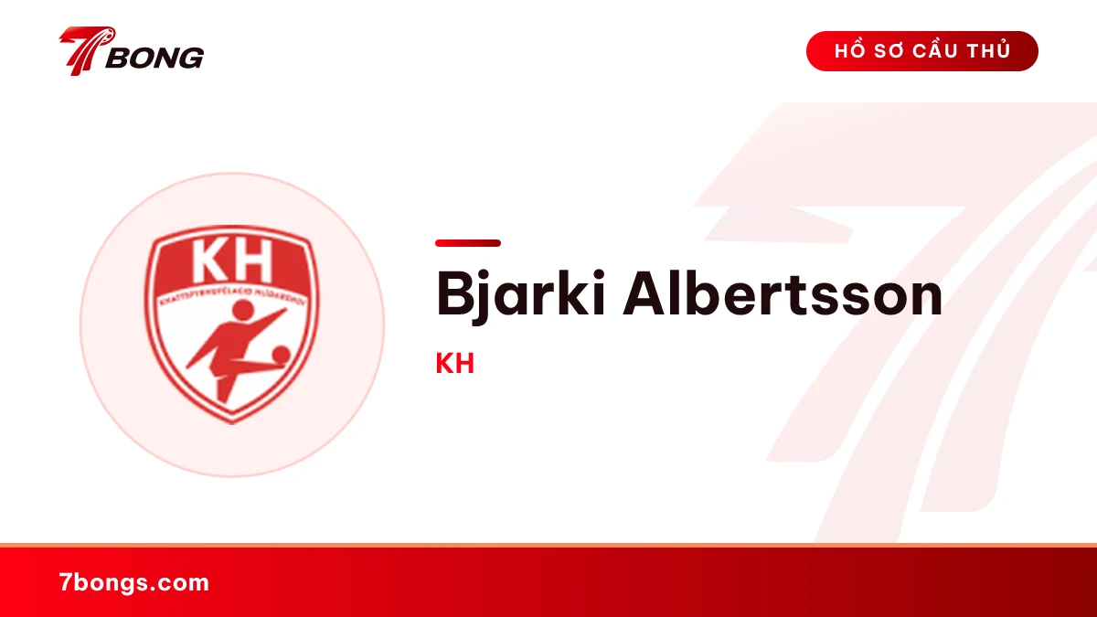 Bjarki Albertsson — KH