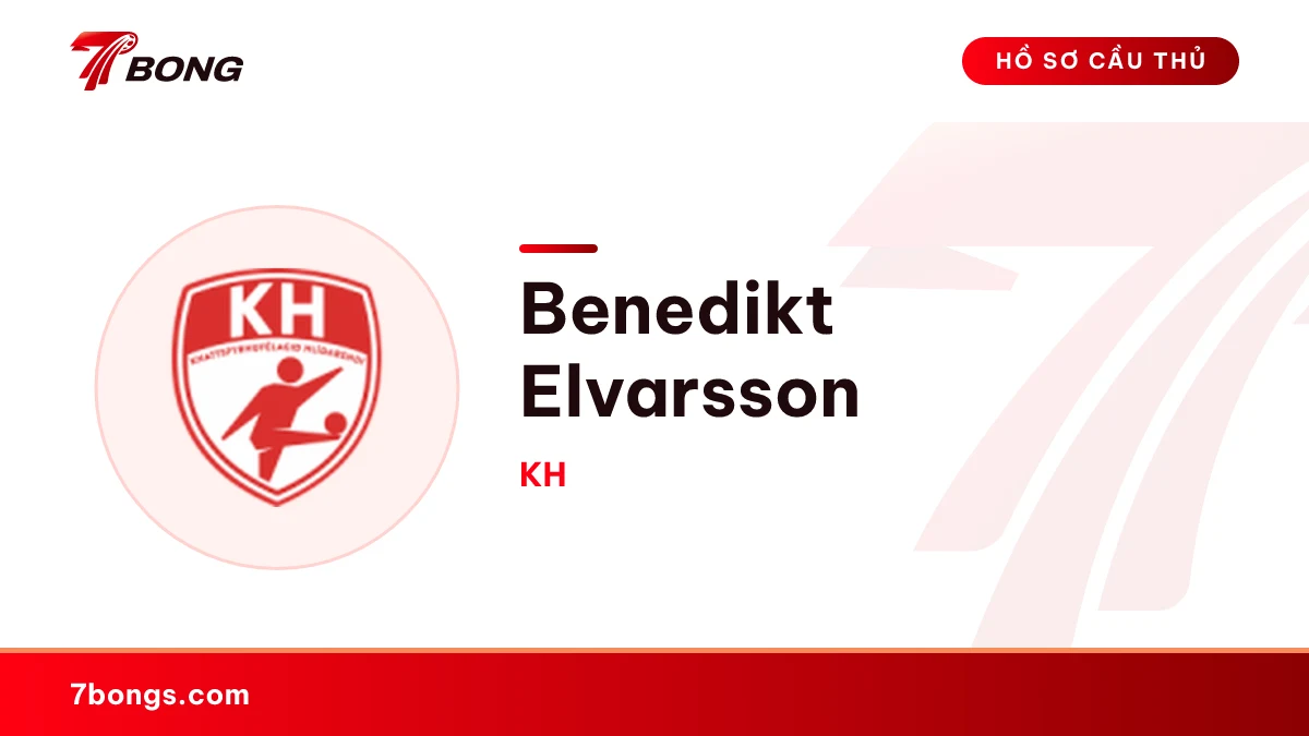 Benedikt Elvarsson — KH
