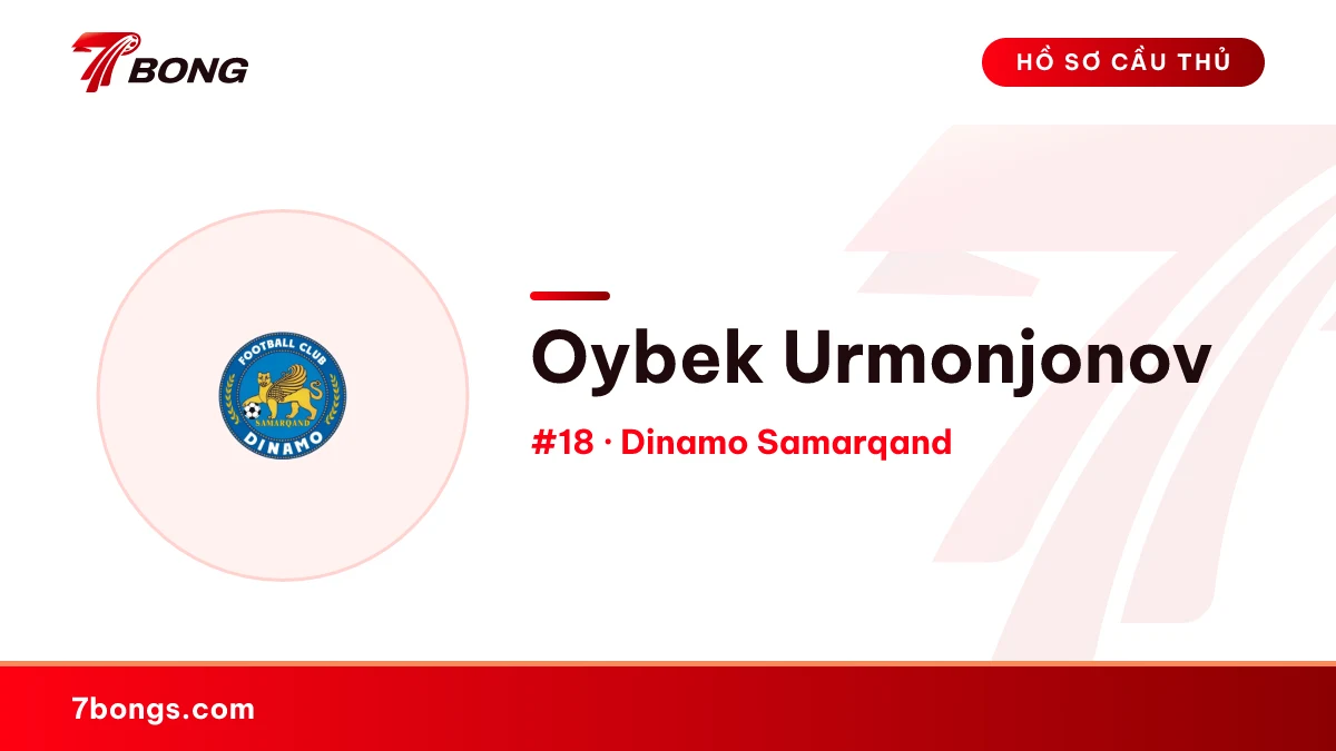 Oybek Urmonjonov — Dinamo Samarqand
