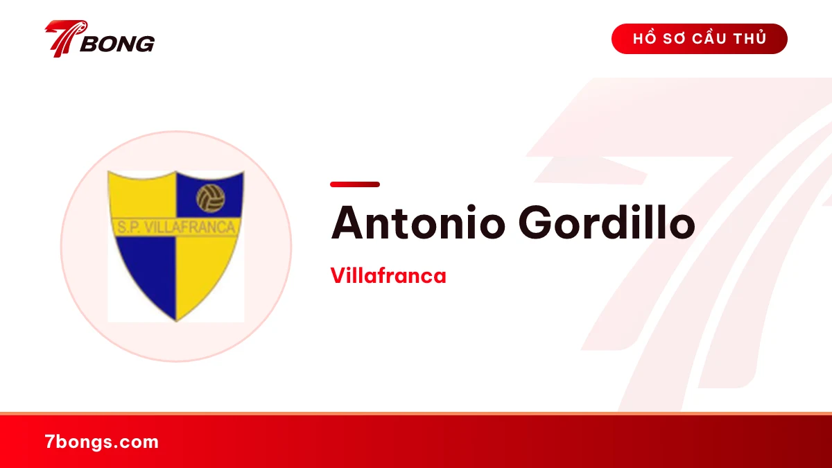 Antonio Gordillo — Villafranca