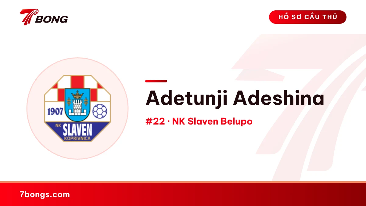 Adetunji Adeshina — NK Slaven Belupo