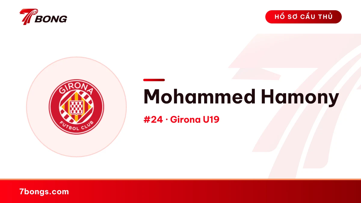 Mohammed Hamony — Girona U19