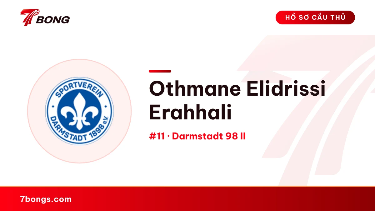 Othmane Elidrissi Erahhali — Darmstadt 98 II