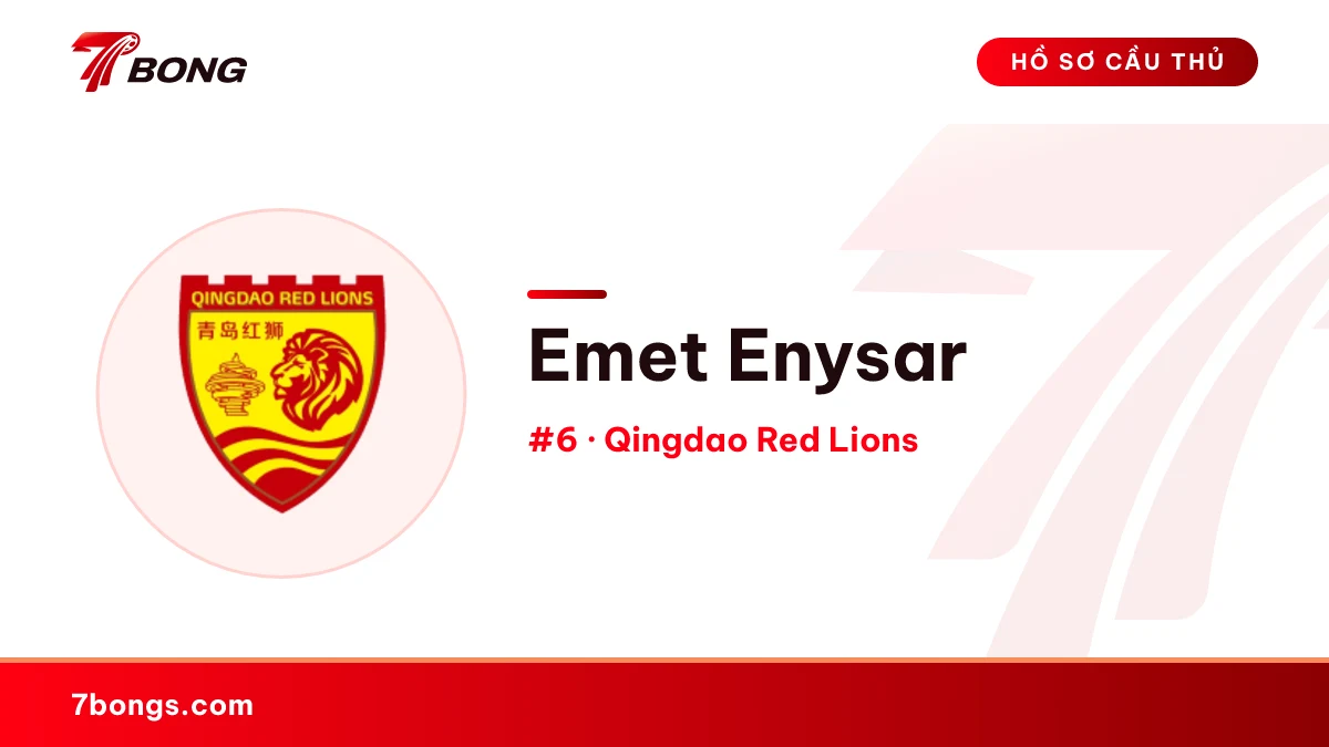 Emet Enysar — Qingdao Red Lions