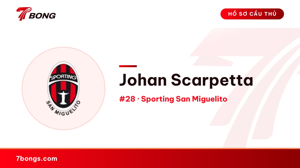 Johan Scarpetta — Sporting San Miguelito