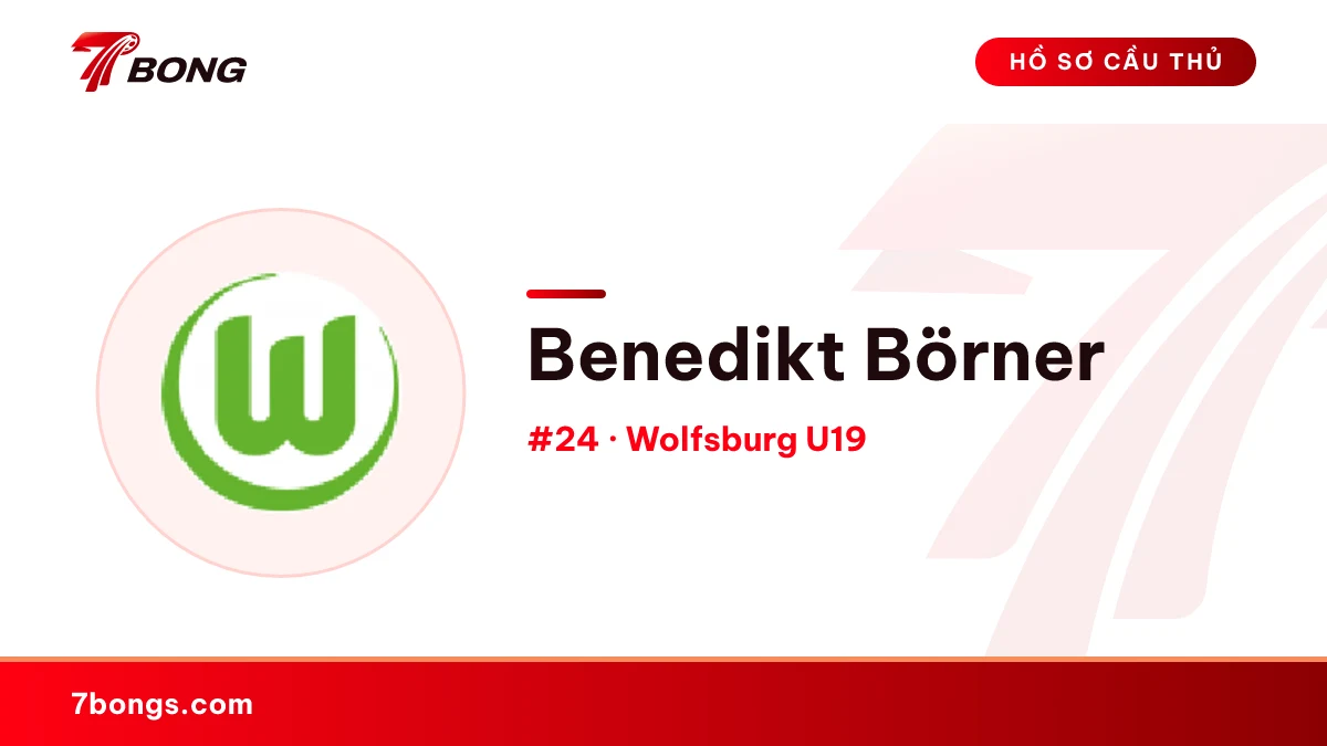 Benedikt Börner — Wolfsburg U19