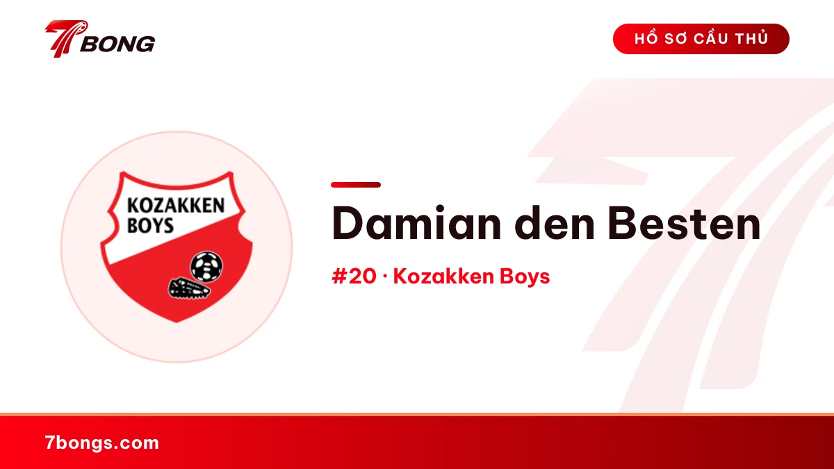 Damian den Besten — Kozakken Boys