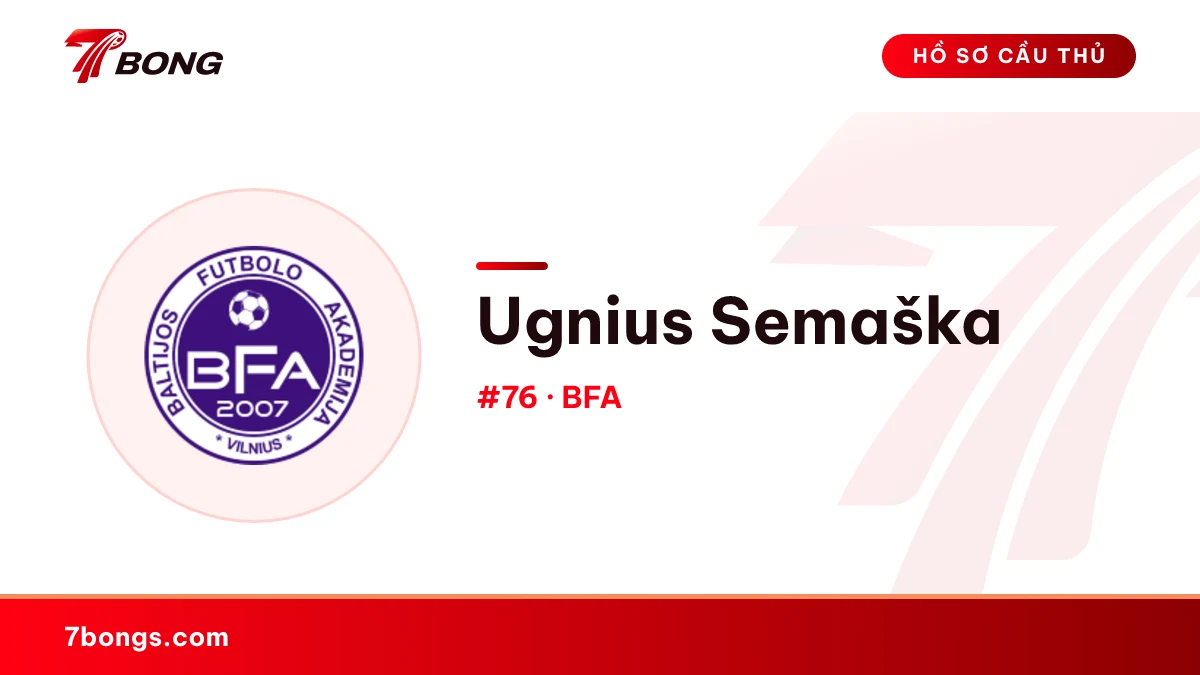 Ugnius Semaška — BFA