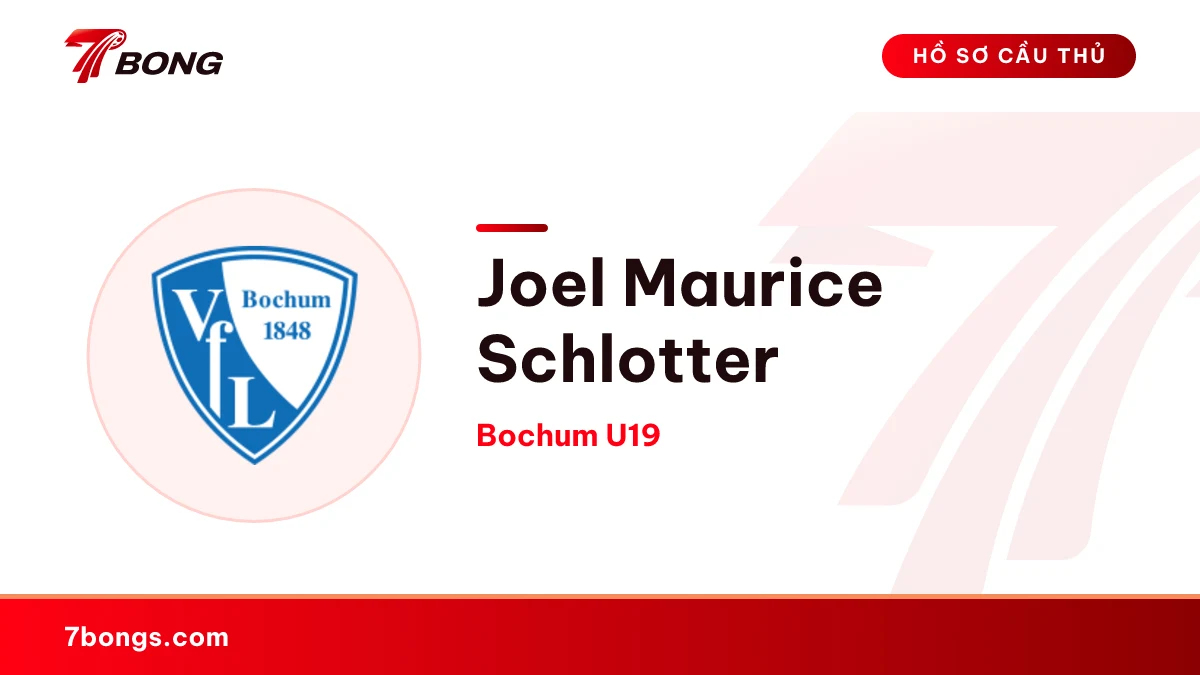 Joel Maurice Schlotter — Bochum U19