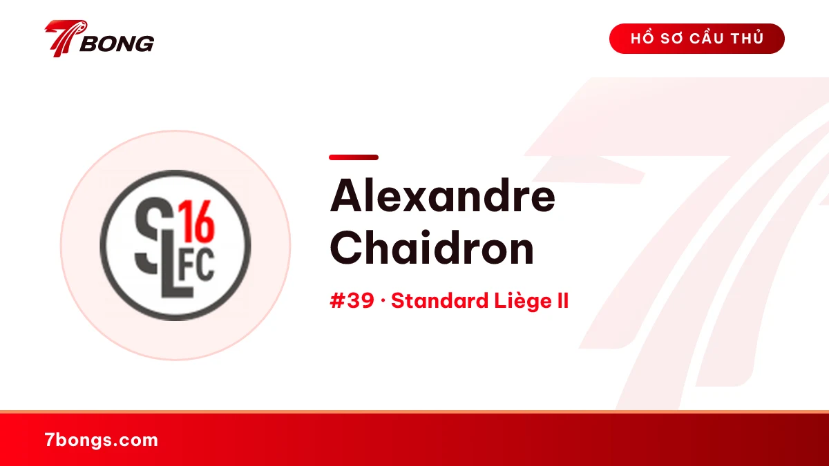 Alexandre Chaidron — Standard Liège II