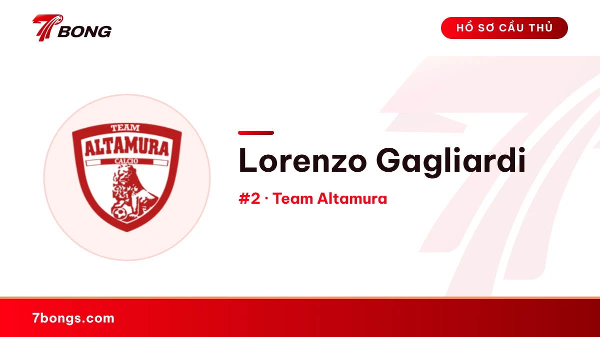 Lorenzo Gagliardi — Team Altamura